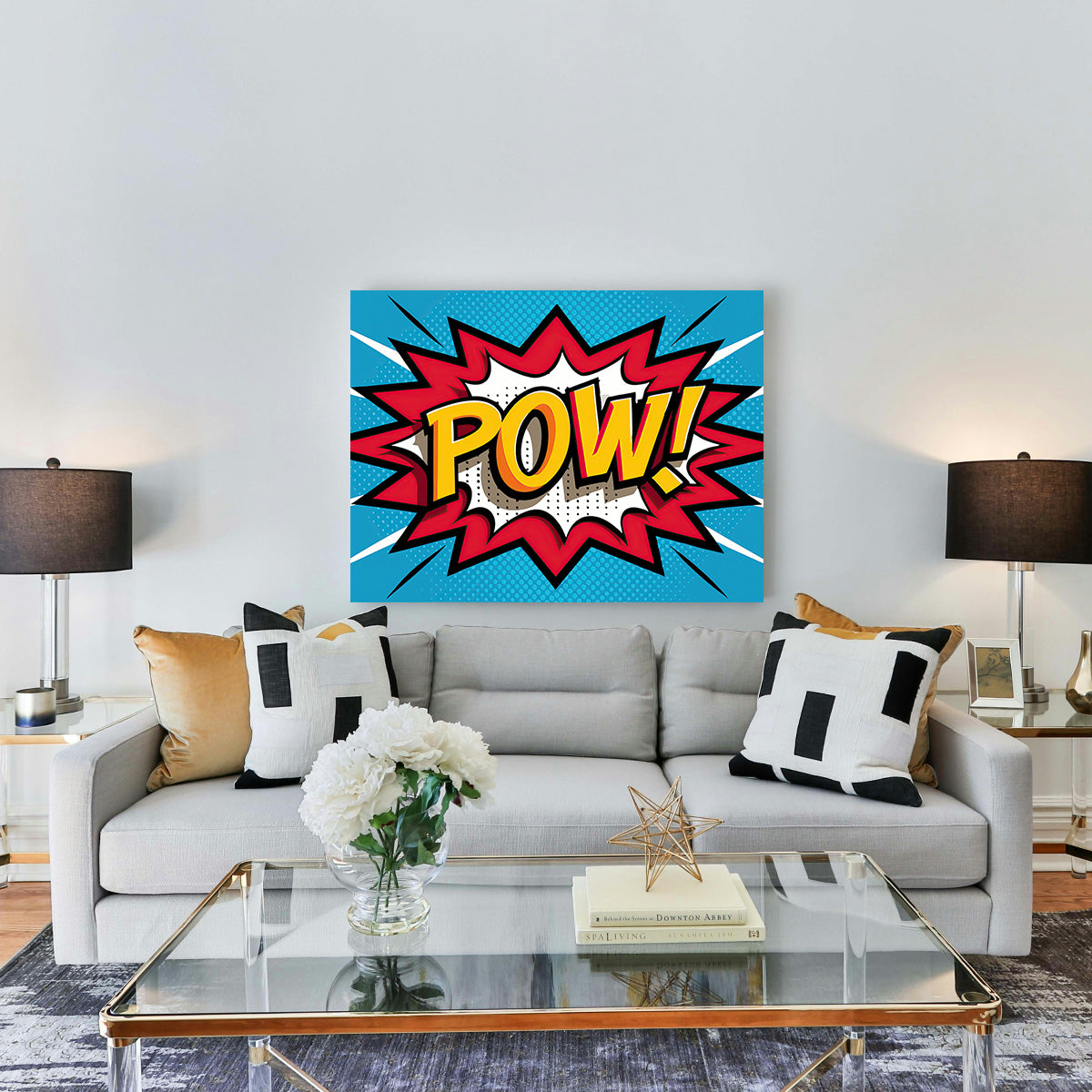 Pow Comic Wall Art