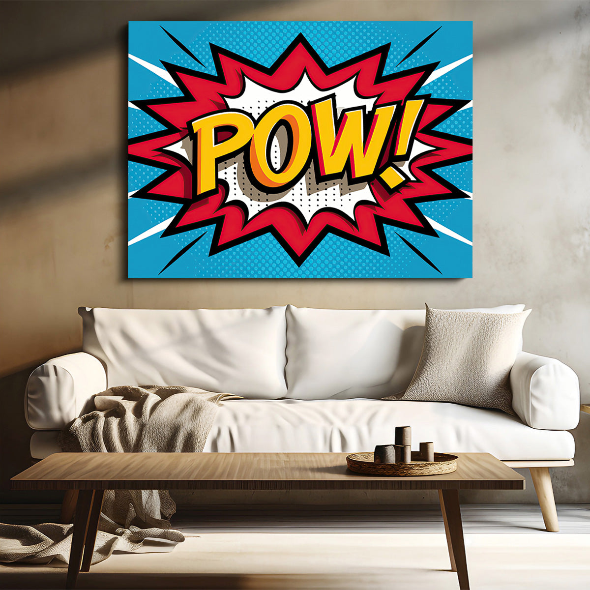 Pow Comic Wall Art