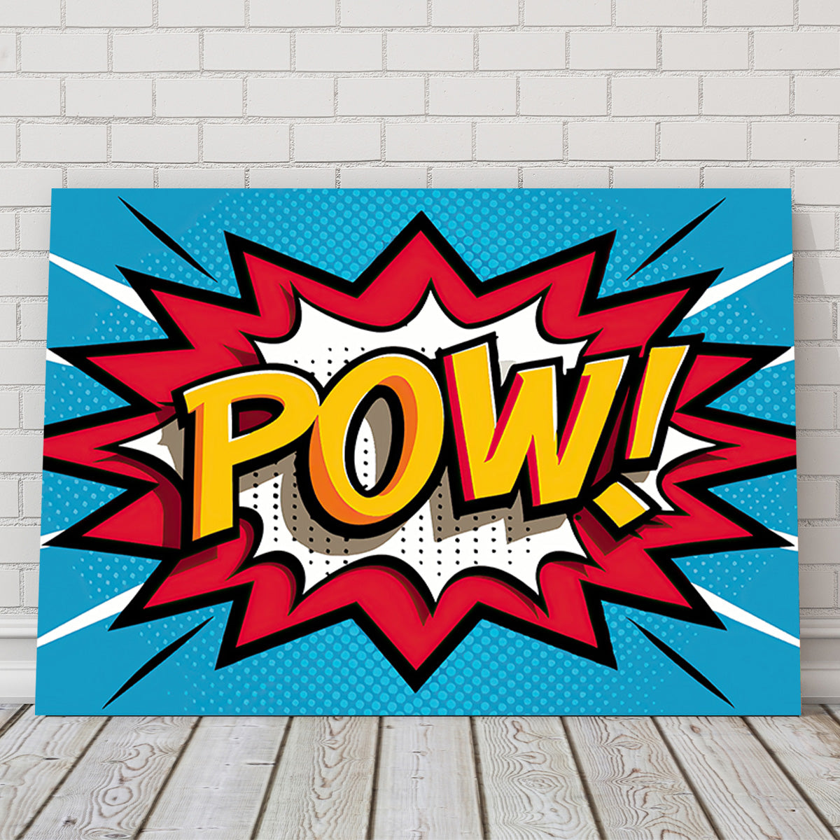 Pow Comic Wall Art