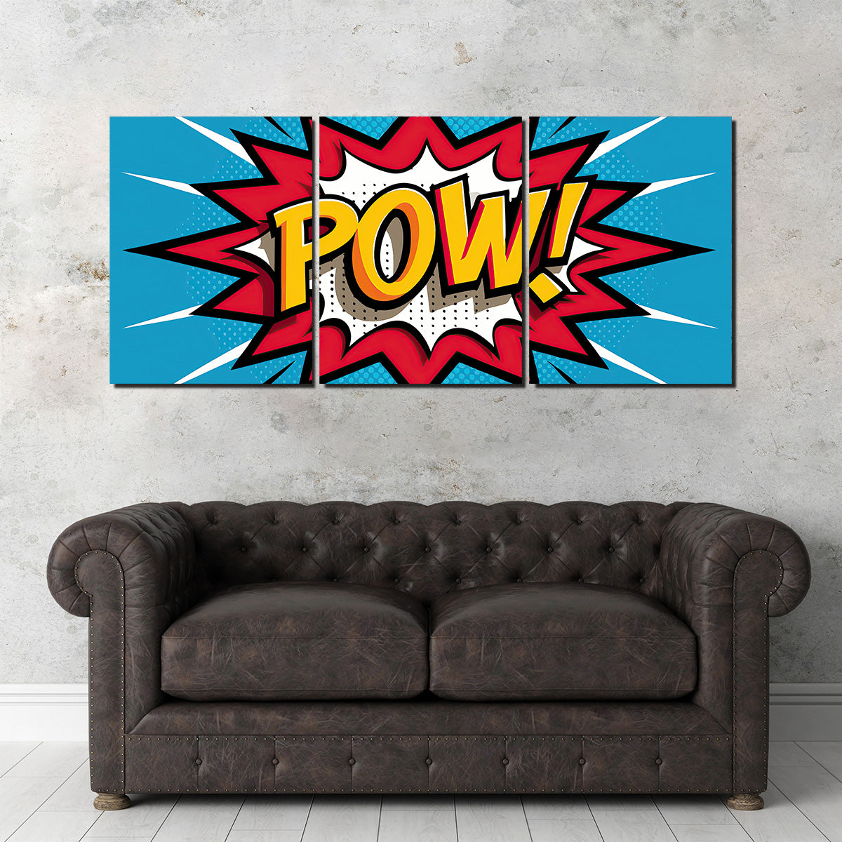 Pow Comic Wall Art