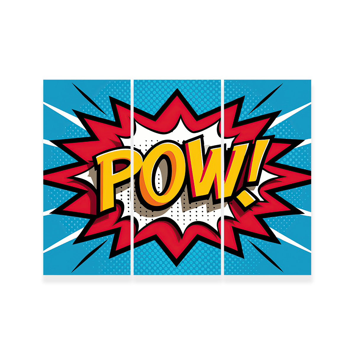 Pow Comic Wall Art