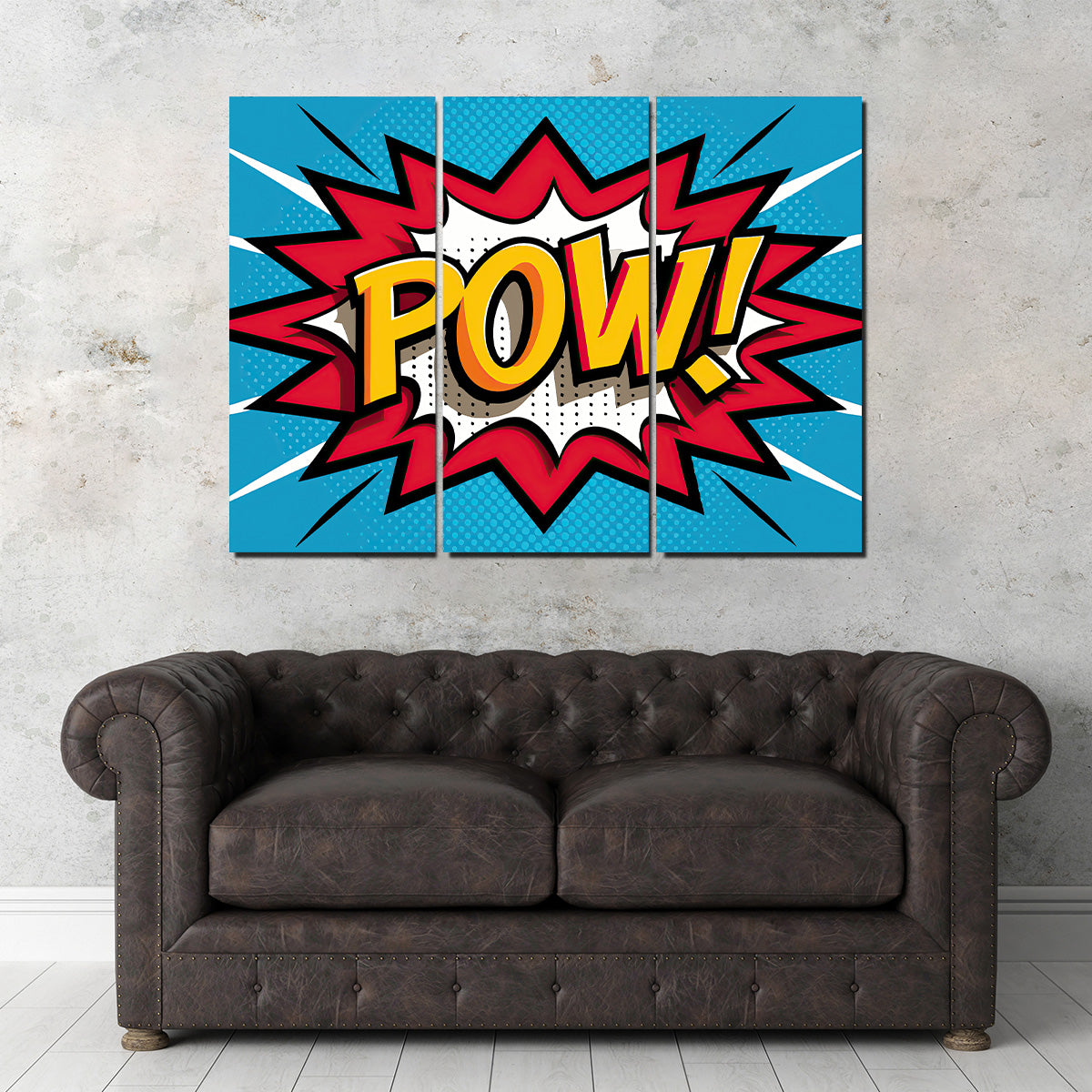 Pow Comic Wall Art