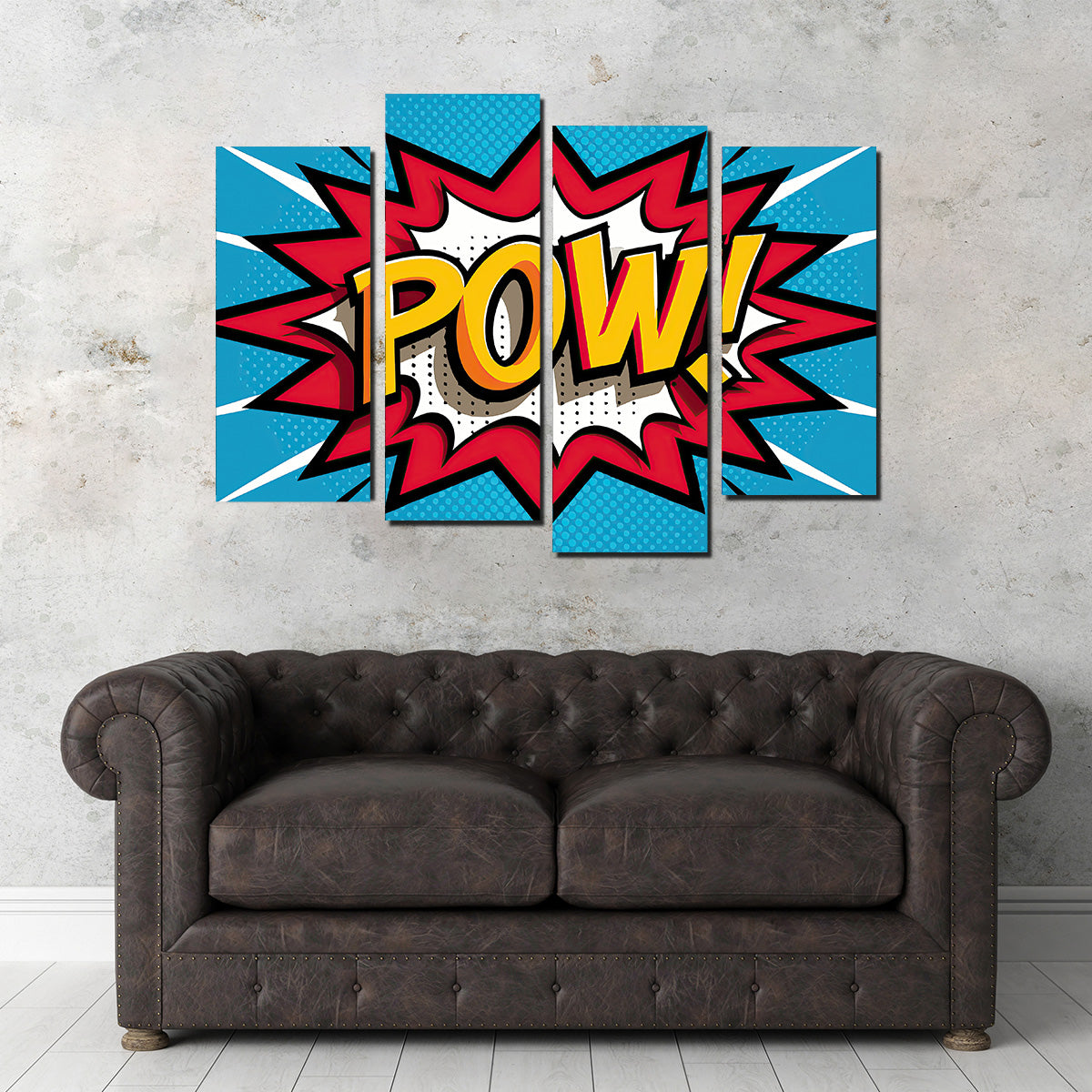 Pow Comic Wall Art