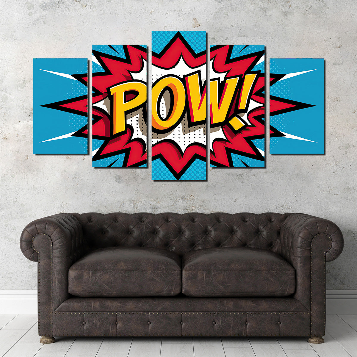 Pow Comic Wall Art