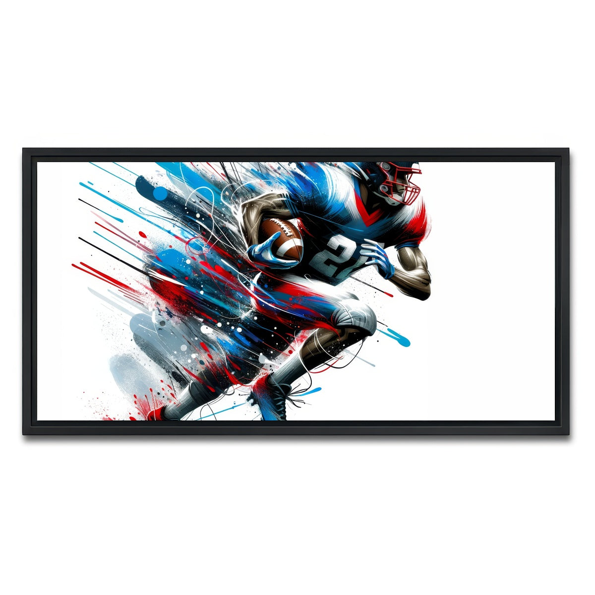 AUTO-MOCKUP WHITE | Power and Agility | 1 Piece | Black Framed Canvas | group=2x1