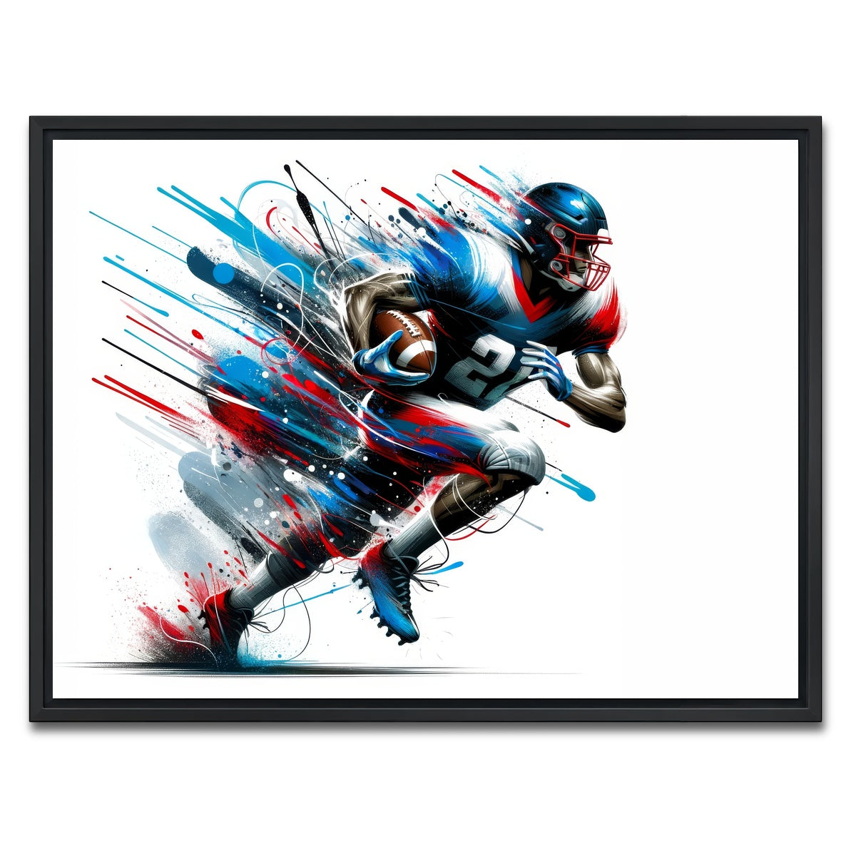 AUTO-MOCKUP WHITE | Power and Agility | 1 Piece | Black Framed Canvas | group=4x3