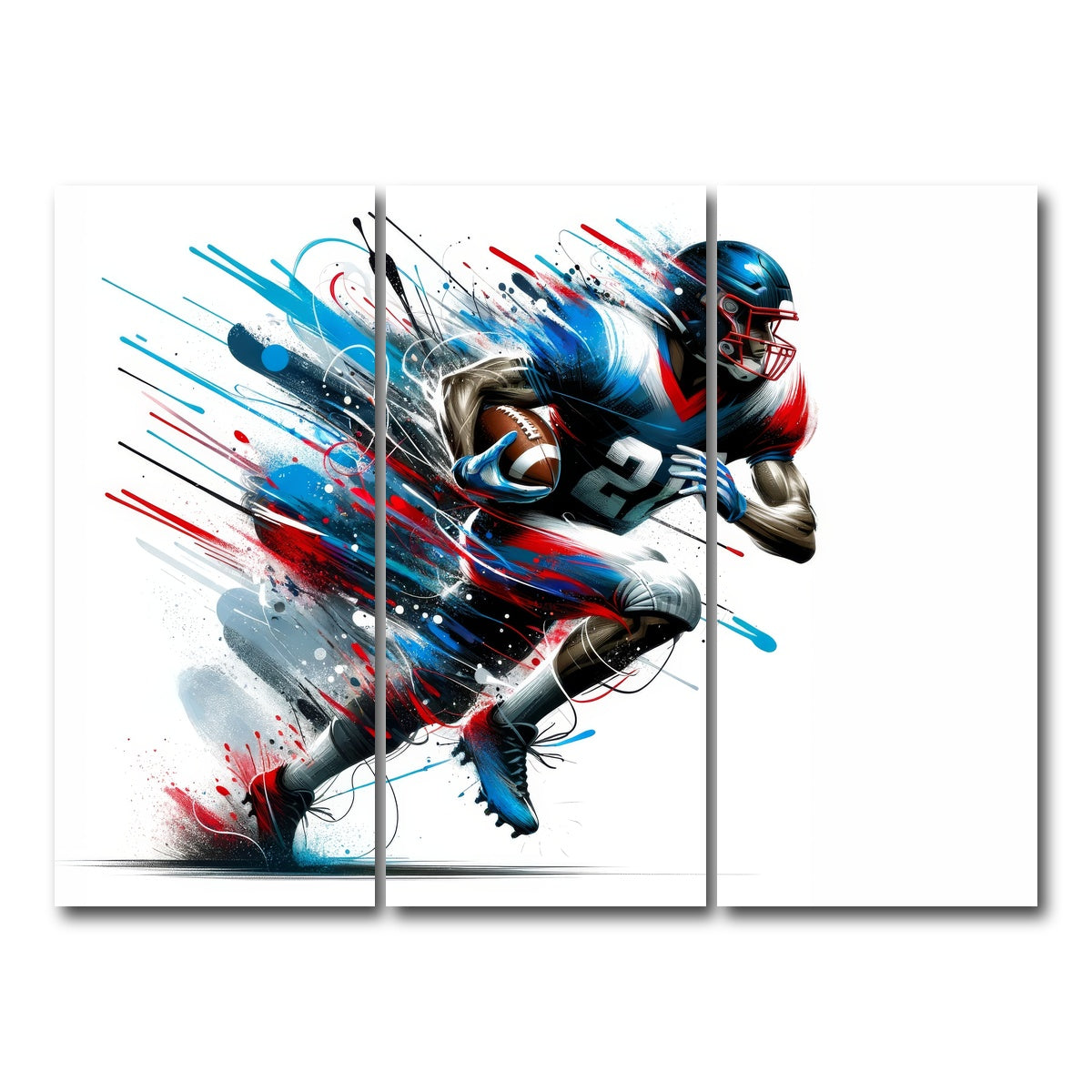 AUTO-MOCKUP WHITE | Power and Agility | 3 Piece | Gallery Wrap Canvas | group=8x18