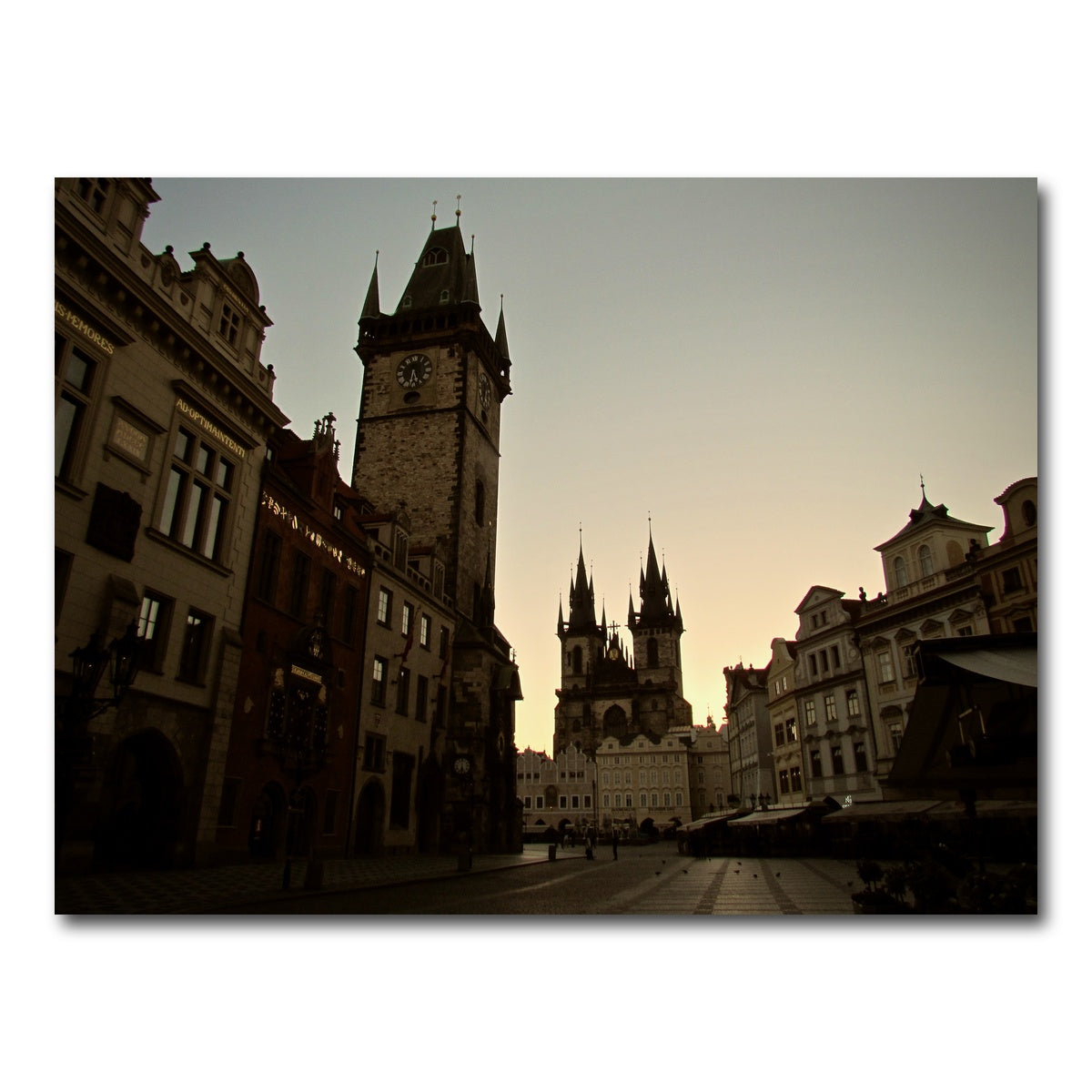AUTO-MOCKUP WHITE | Prague | 1 Piece | Gallery Wrap Canvas | group=4x3