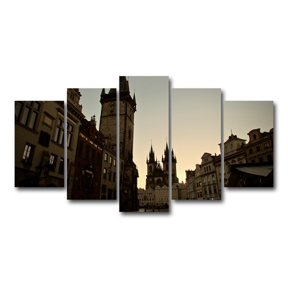 AUTO-MOCKUP WHITE | Prague | 5 Piece | Gallery Wrap Canvas | group=5_normal
