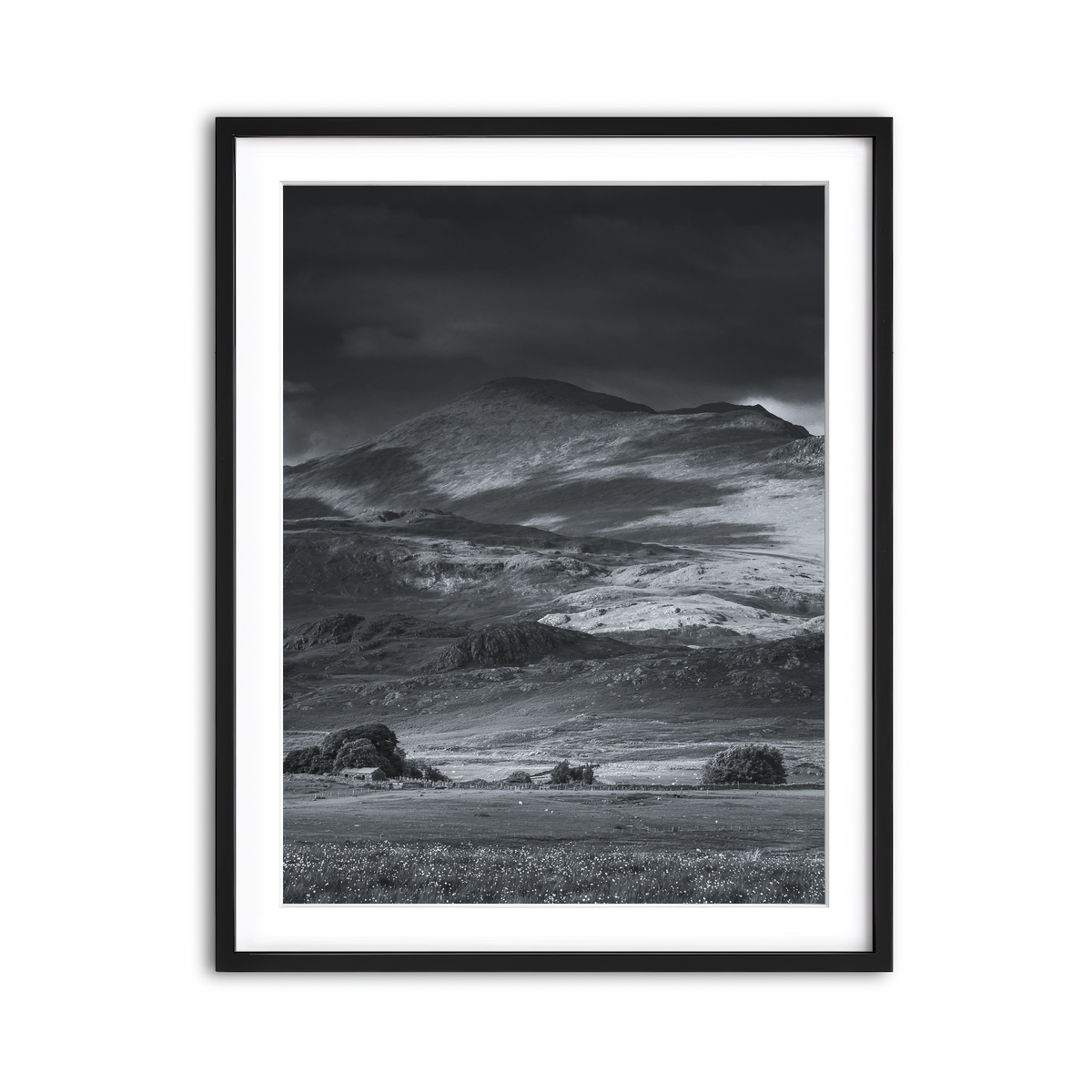 Framed Print 3x4 Black