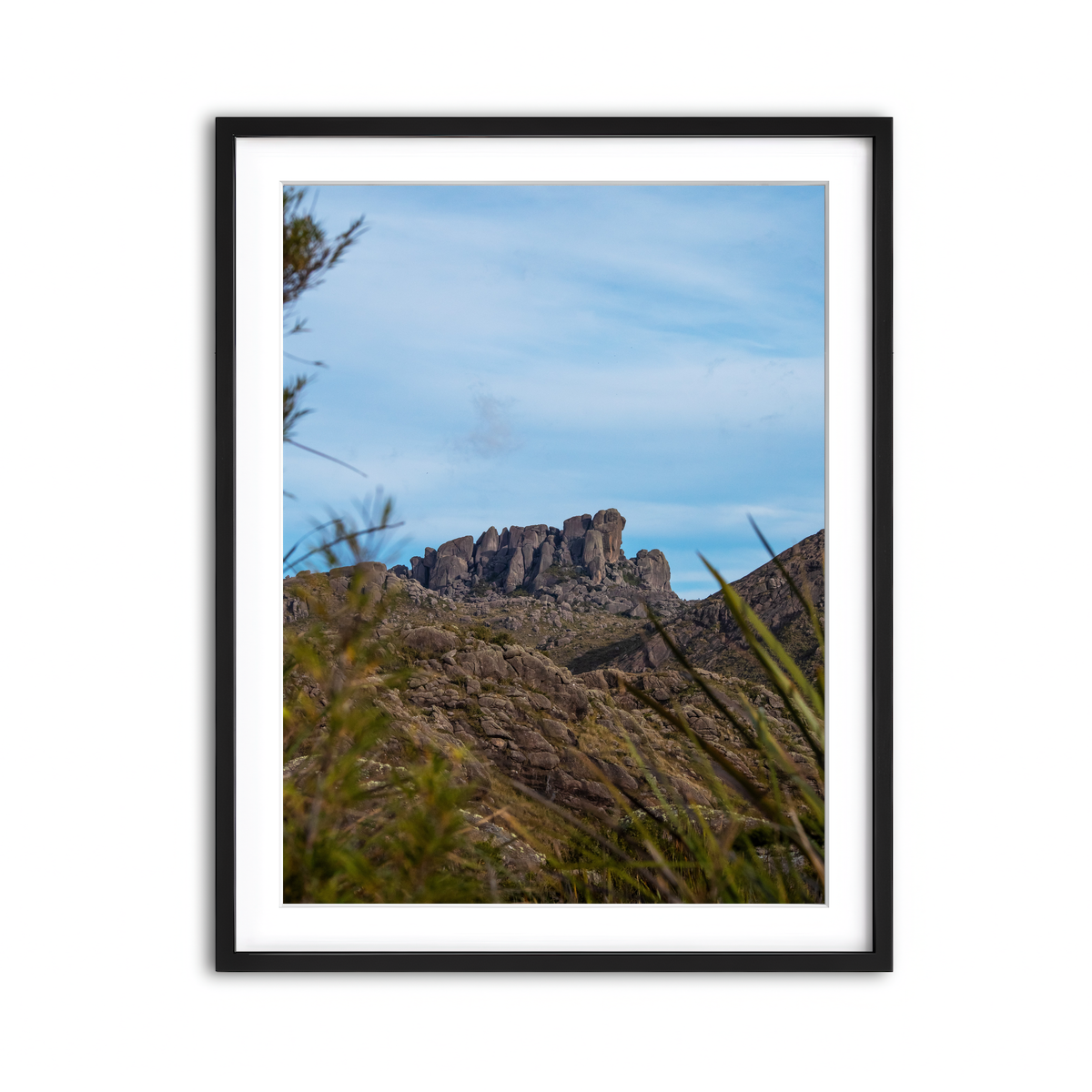 Framed Print 3x4 Black