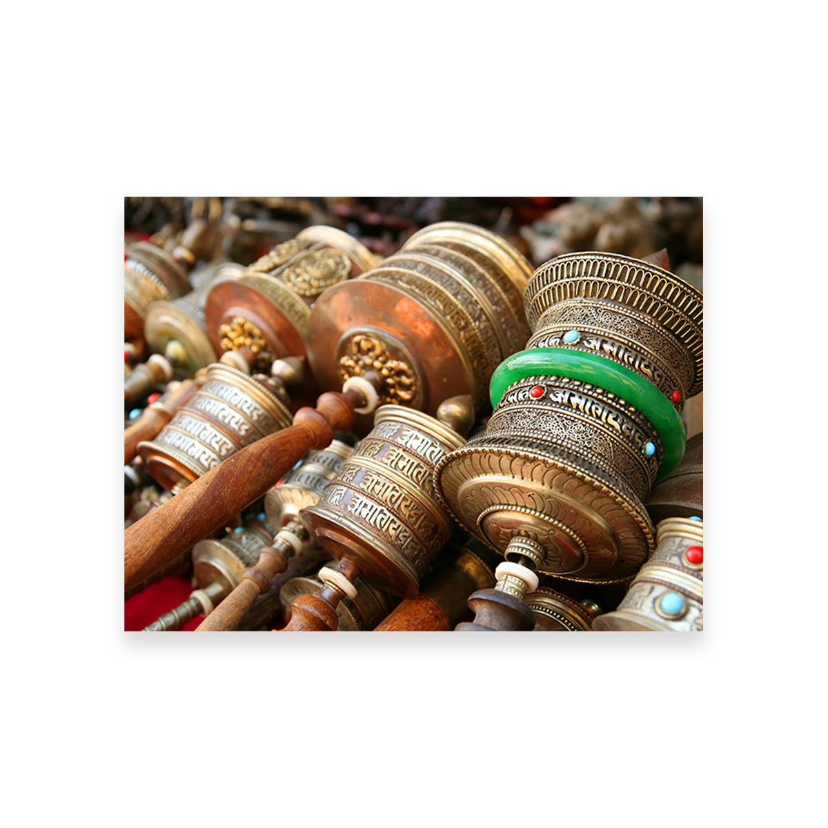 Prayer Wheels Wall Art