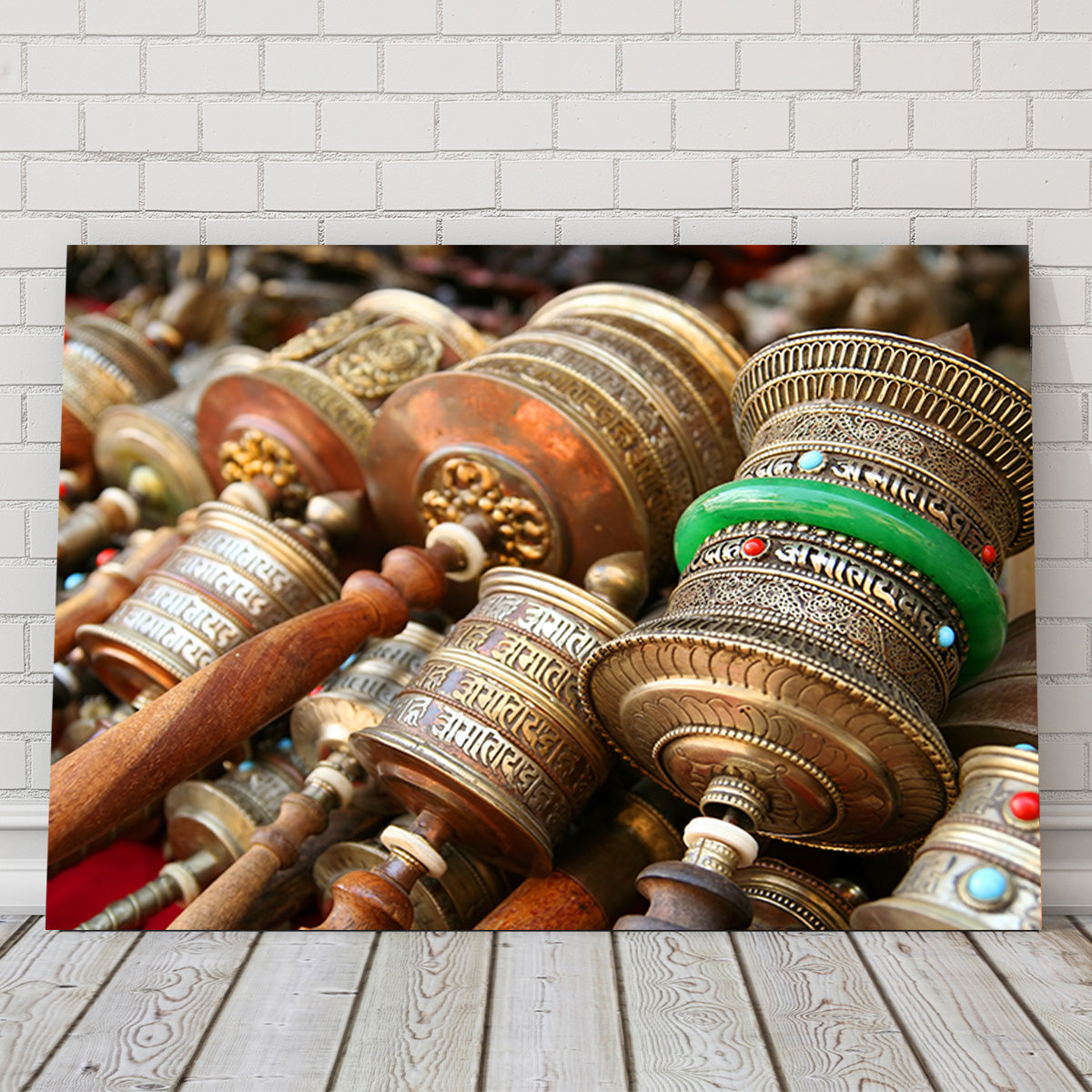 Prayer Wheels Wall Art