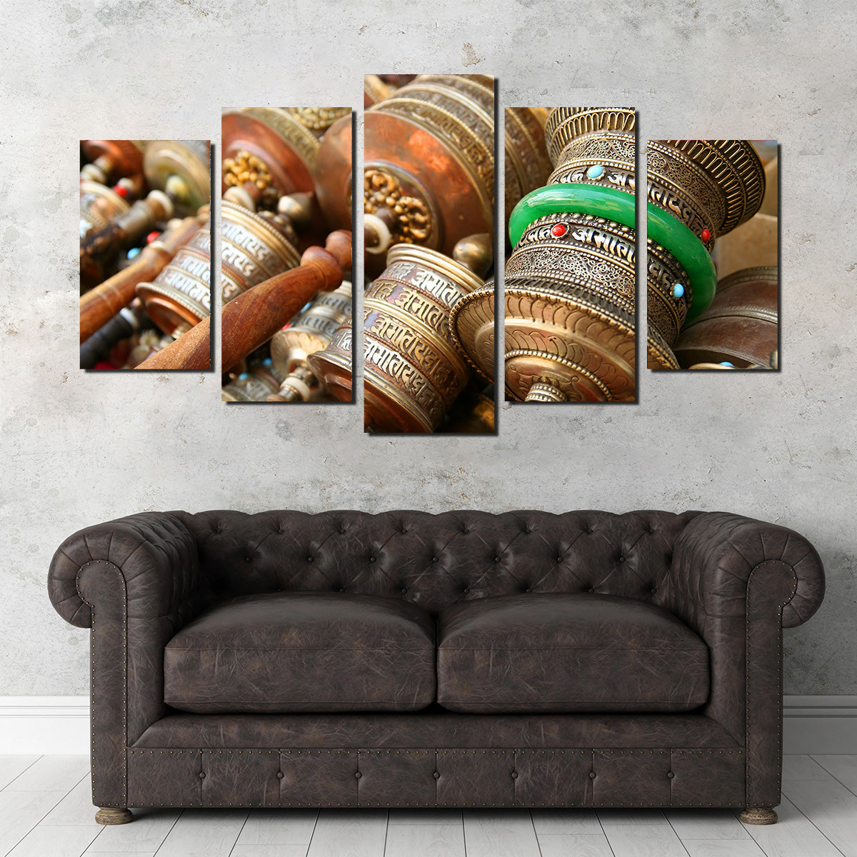 Prayer Wheels Wall Art