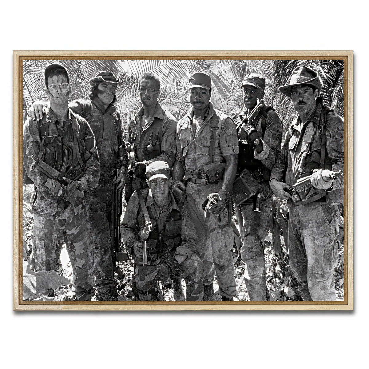 AUTO-MOCKUP WHITE | Predator Crew | 1 Piece | Natural Framed Canvas | group=4x3