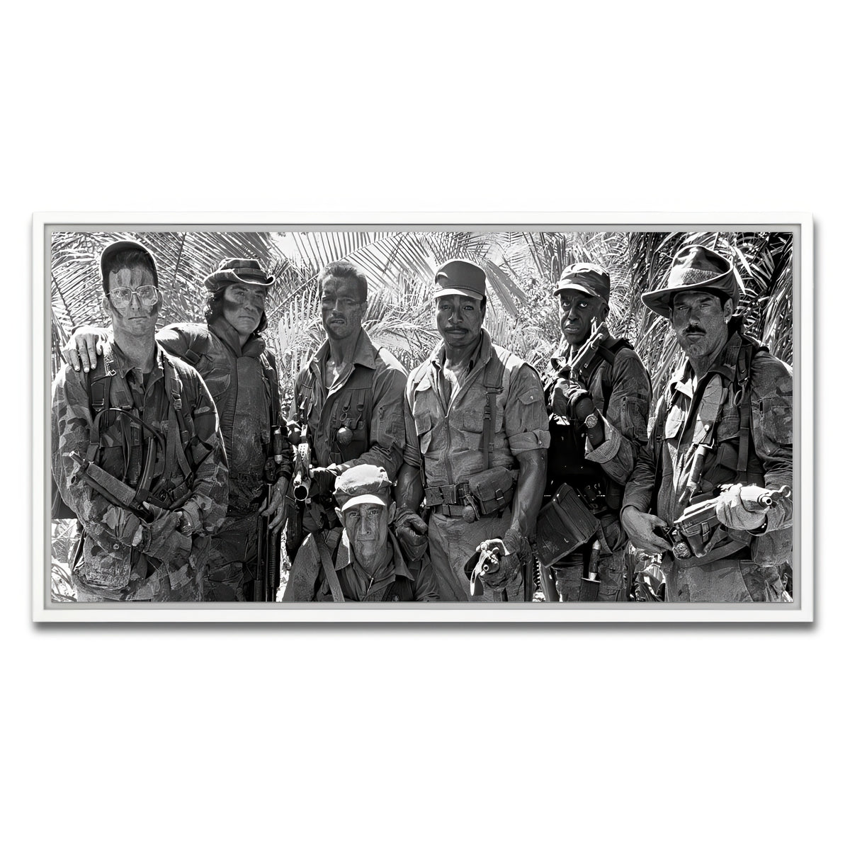 AUTO-MOCKUP WHITE | Predator Crew | 1 Piece | White Framed Canvas | group=2x1