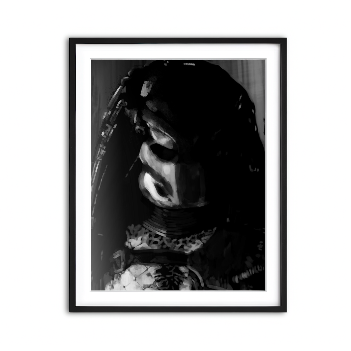 Framed Print 3x4 Black