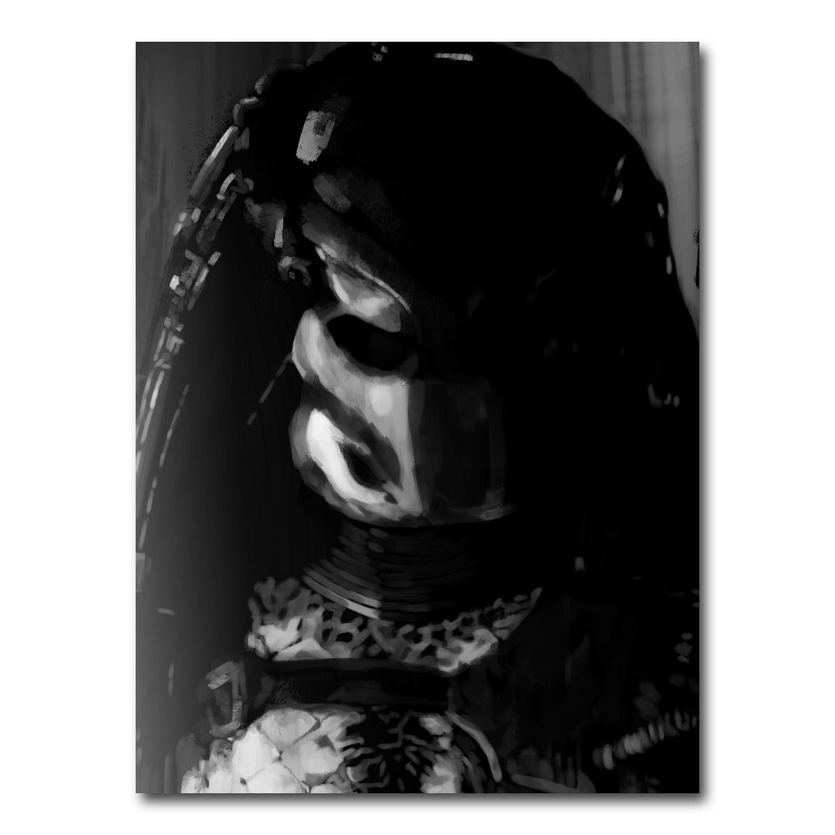 AUTO-MOCKUP WHITE | Predator Noir | 1 Piece | Gallery Wrap Canvas | group=3x4