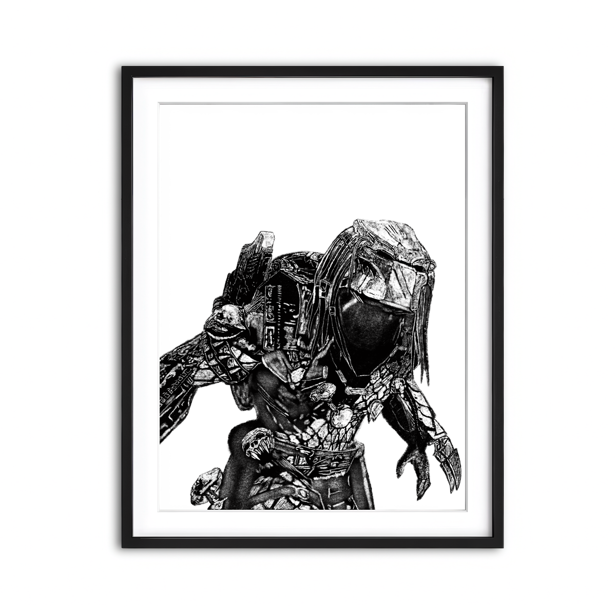 Framed Print 3x4 Black