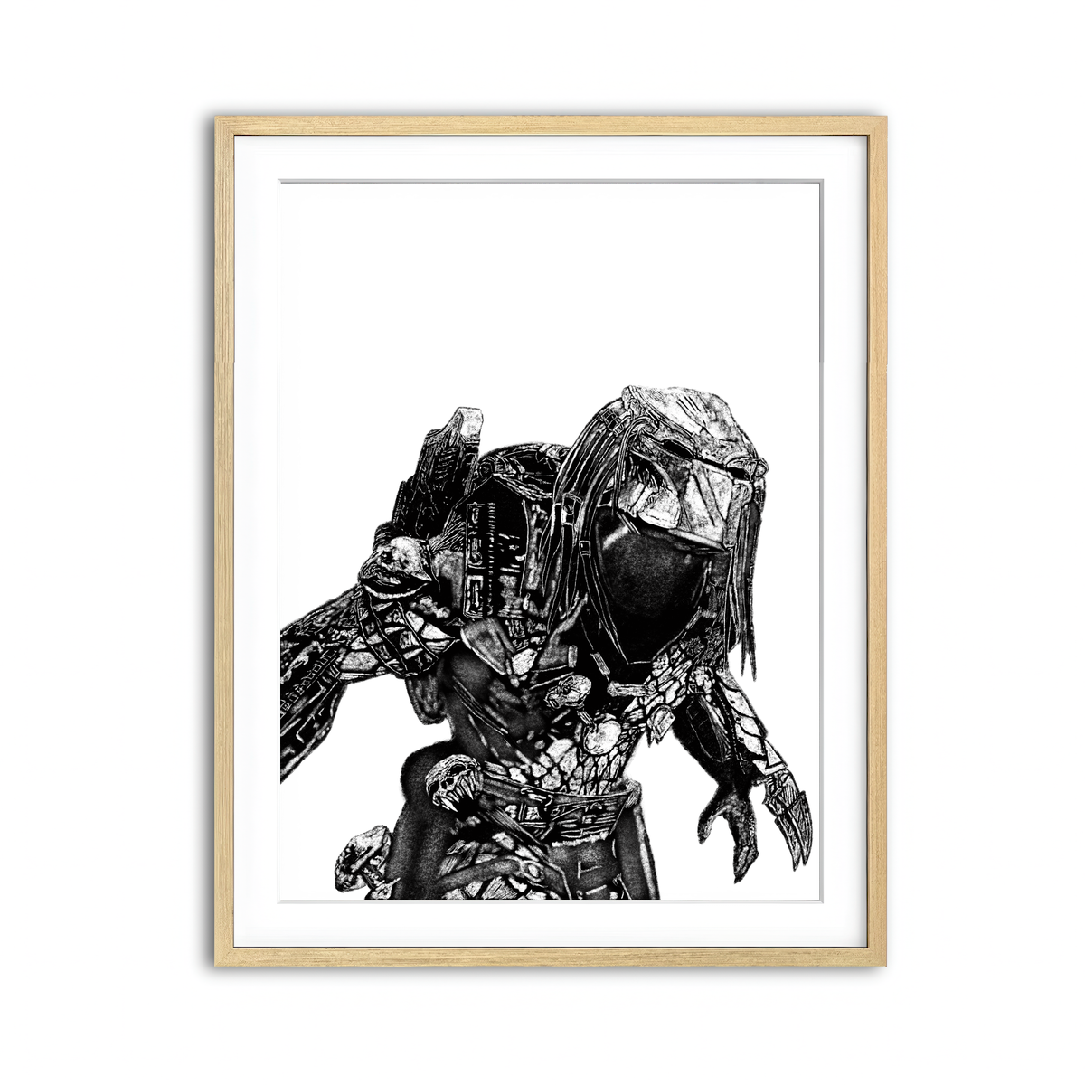 Framed Print 3x4 Natural