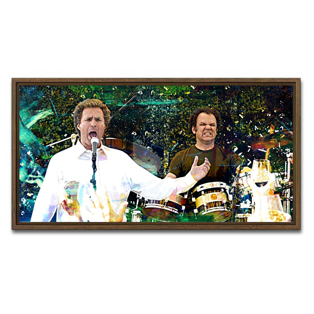 AUTO-MOCKUP WHITE | Prestige Worldwide | 1 Piece | Walnut Framed Canvas | group=2x1