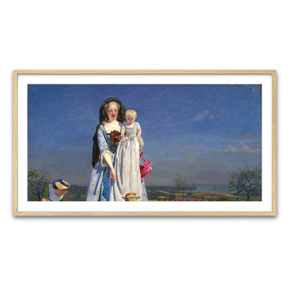 Framed Print 2x1 Natural