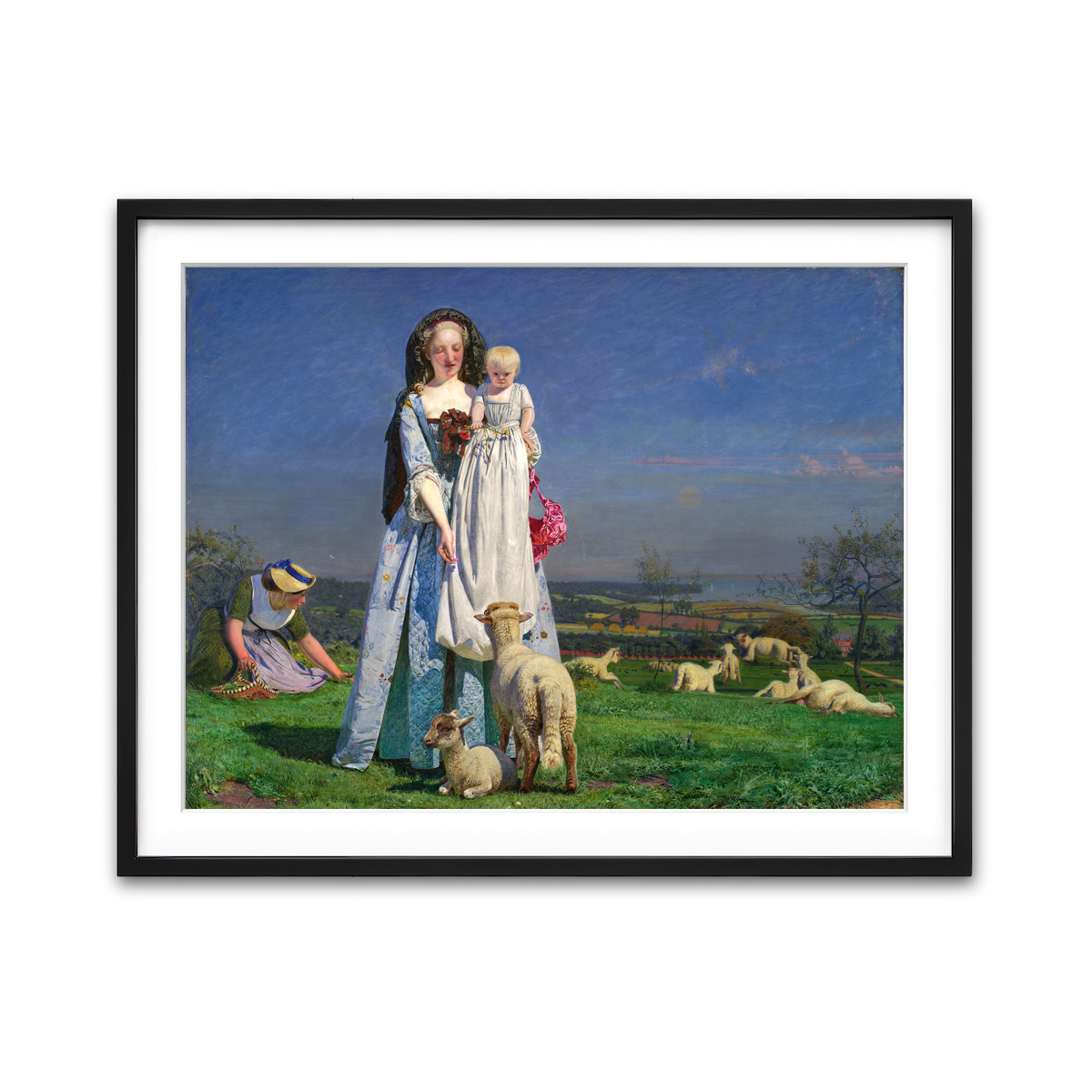 Framed Print 4x3 Black