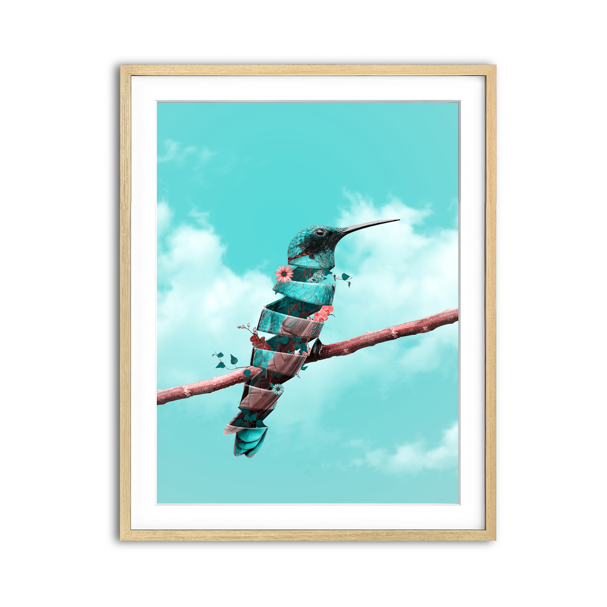 Framed Print 3x4 Natural