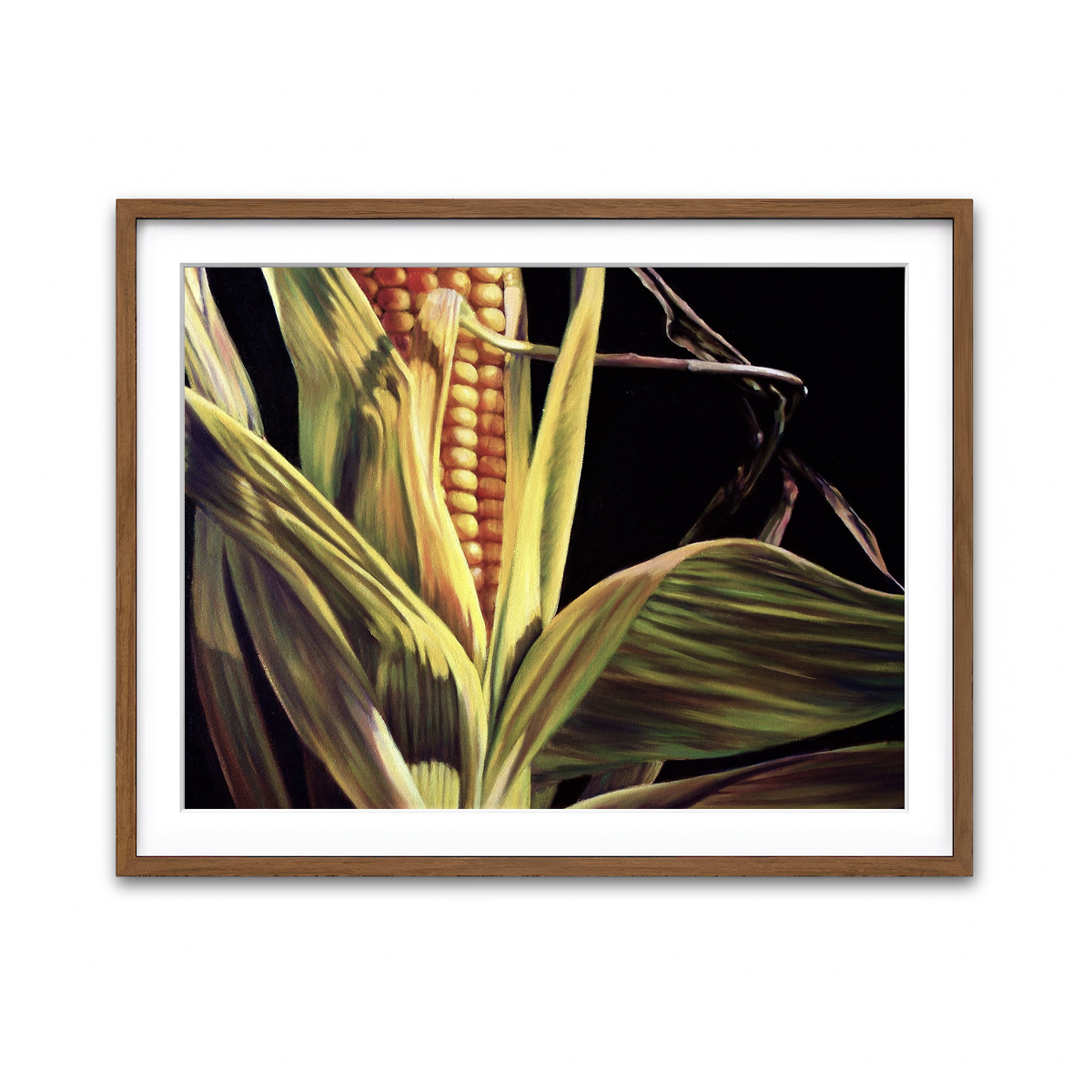 Framed Print 4x3 Walnut