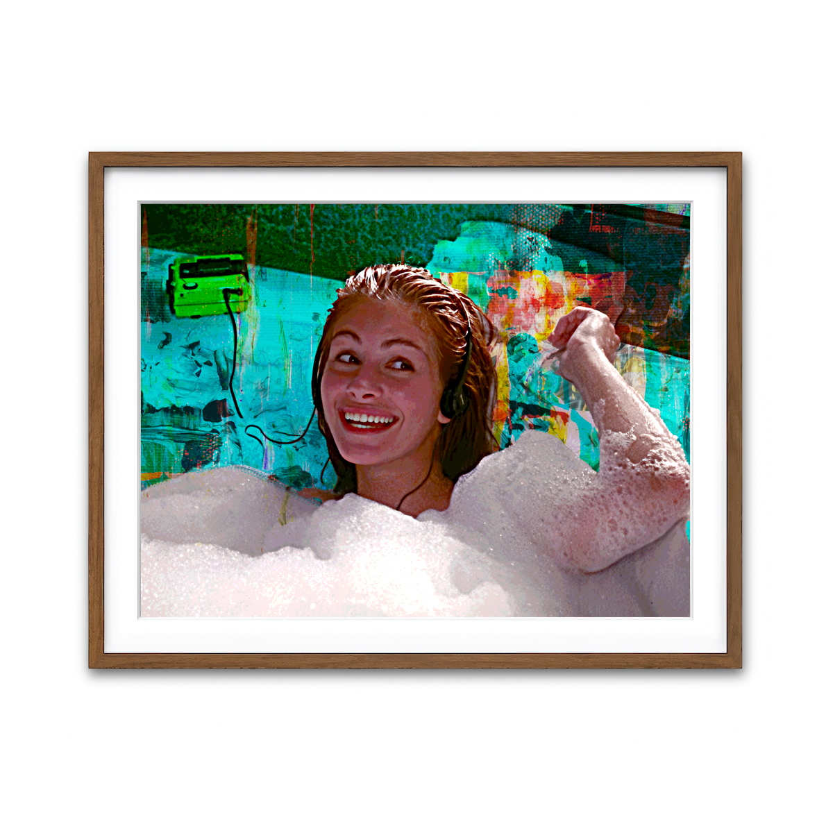 Framed Print 4x3 Walnut