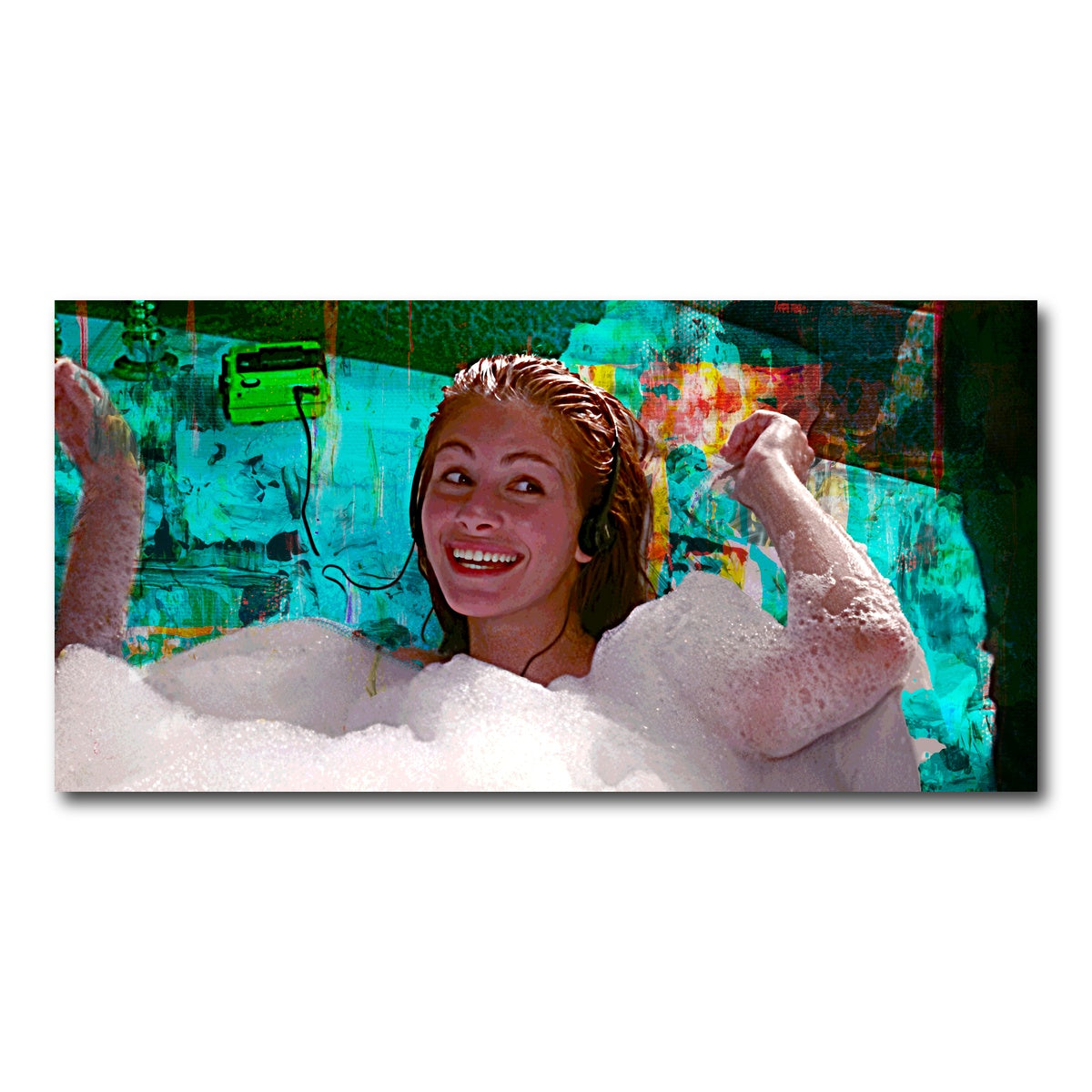 AUTO-MOCKUP WHITE | Pretty Woman Bathtub | 1 Piece | Gallery Wrap Canvas | group=2x1
