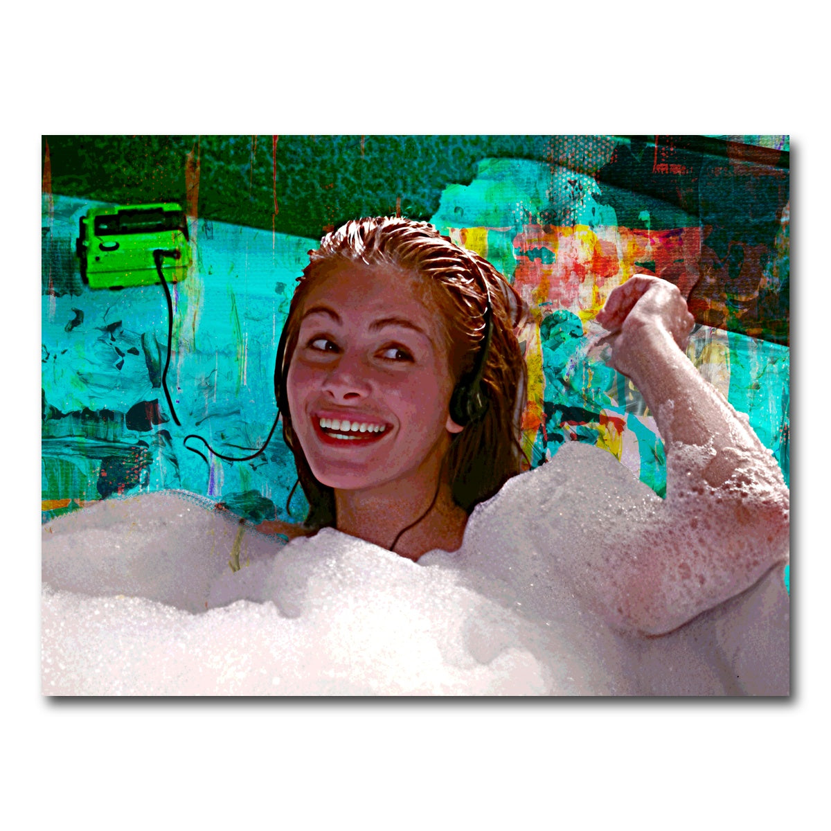 AUTO-MOCKUP WHITE | Pretty Woman Bathtub | 1 Piece | Gallery Wrap Canvas | group=4x3