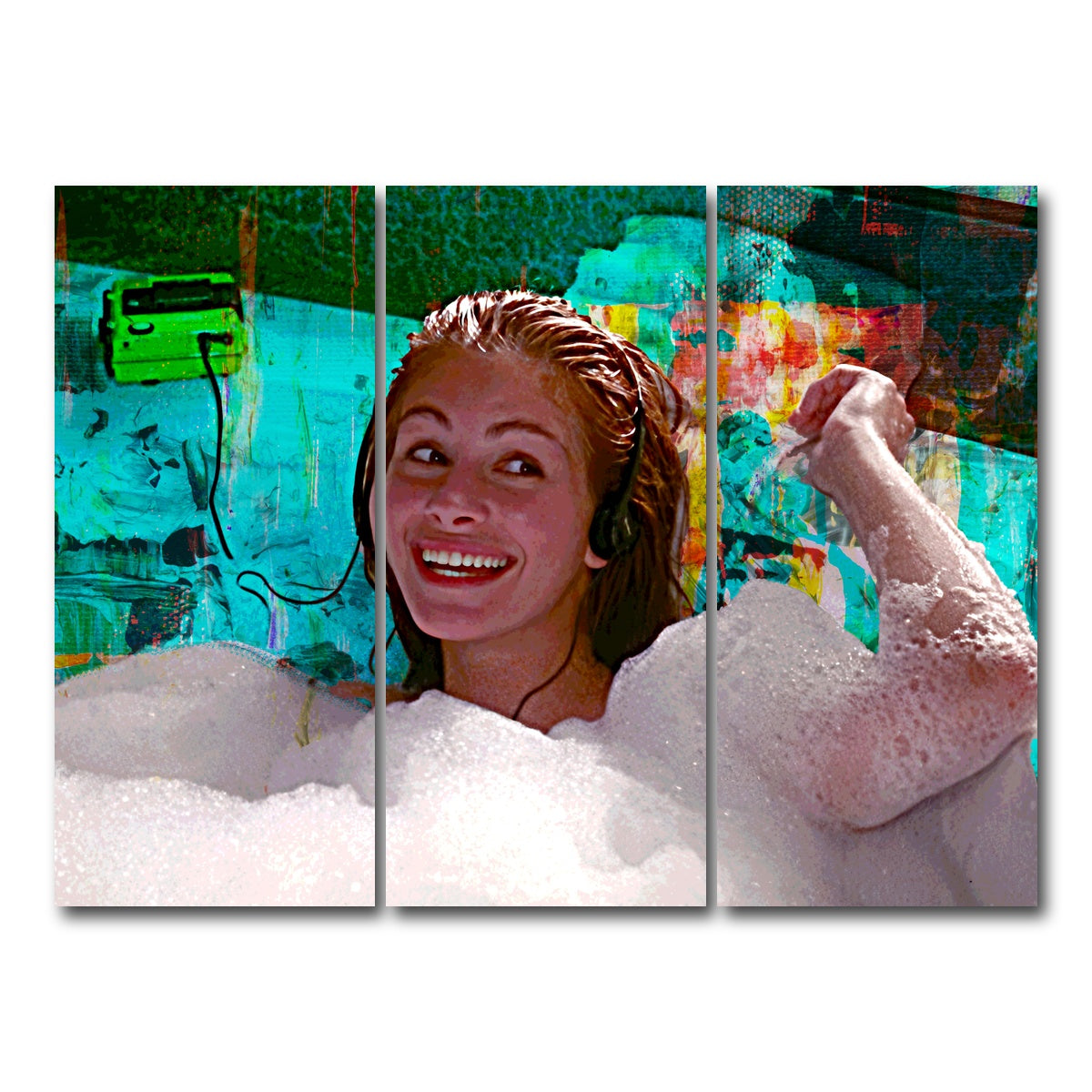 AUTO-MOCKUP WHITE | Pretty Woman Bathtub | 3 Piece | Gallery Wrap Canvas | group=8x18
