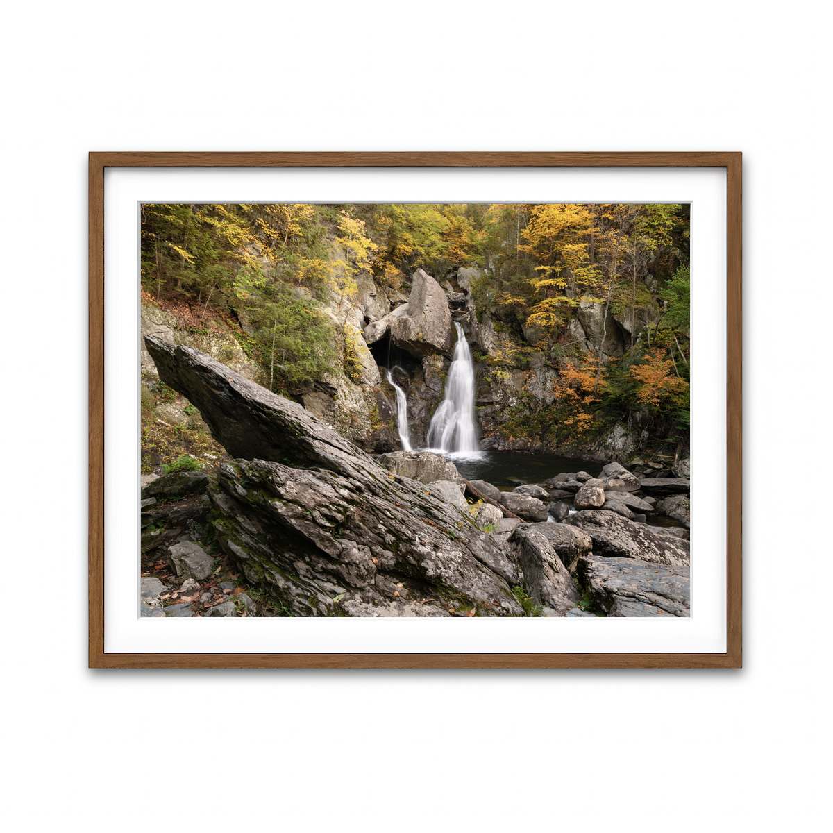 Framed Print 4x3 Walnut