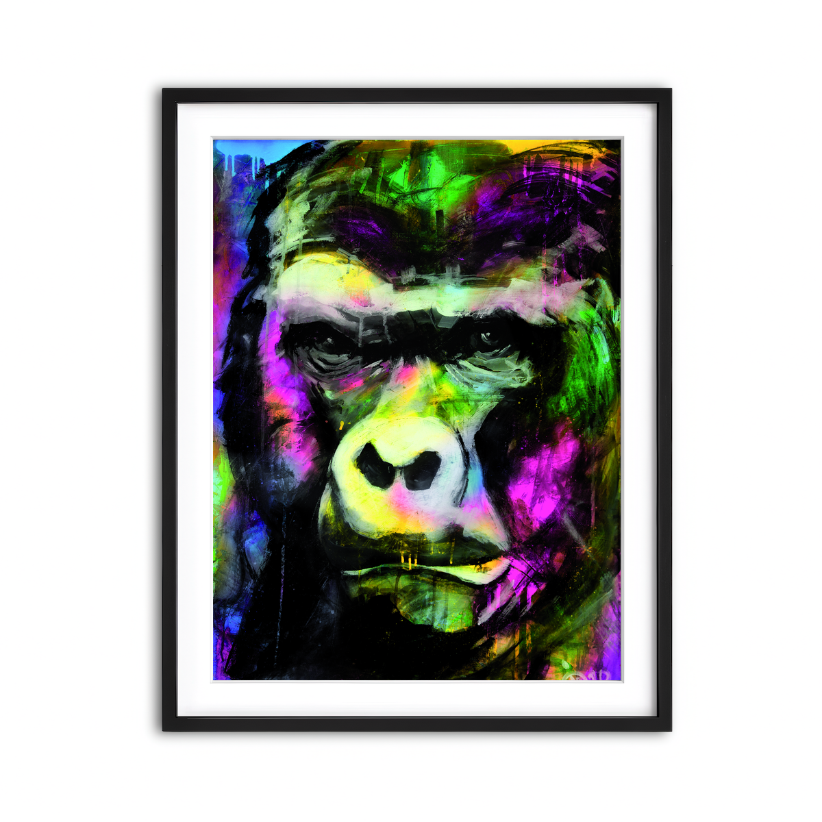 Framed Print 3x4 Black