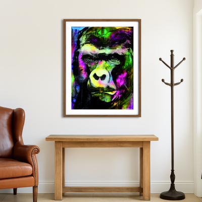 AUTO-MOCKUP ROOM | Primate 1 Wall Art
