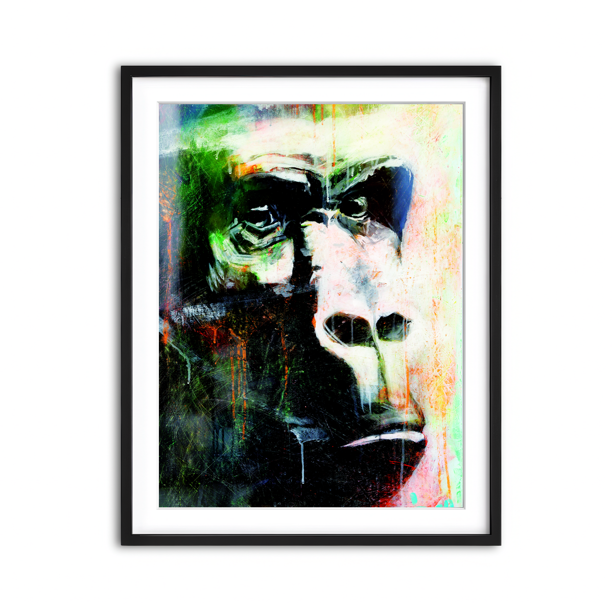 Framed Print 3x4 Black