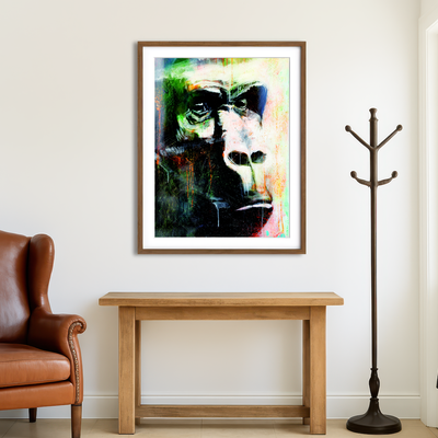 AUTO-MOCKUP ROOM | Primate 3 Wall Art