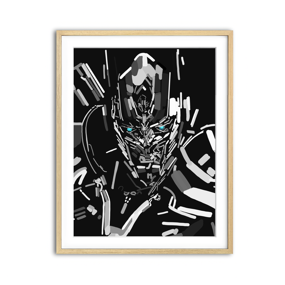 Framed Print 3x4 Natural