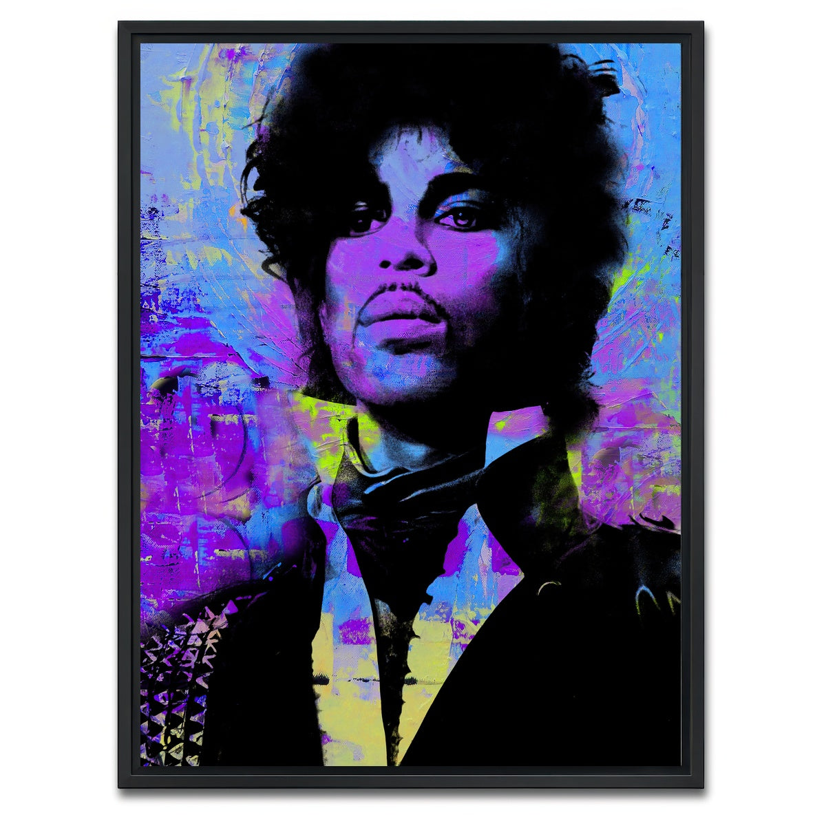 AUTO-MOCKUP WHITE | Prince Circles | 1 Piece | Black Framed Canvas | group=3x4