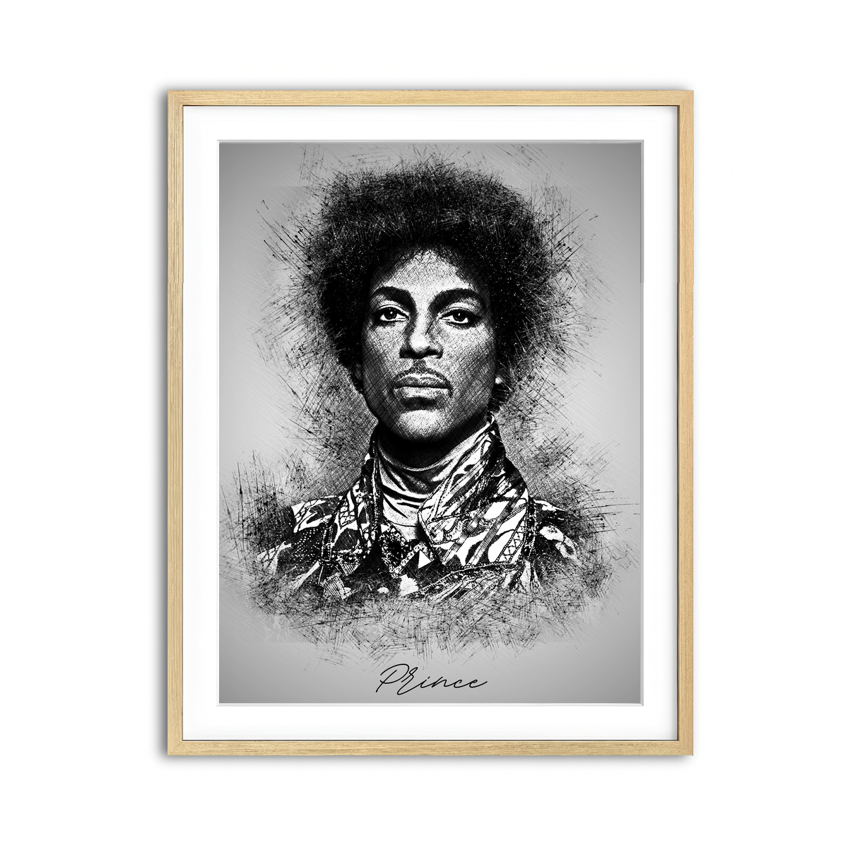 Framed Print 3x4 Natural