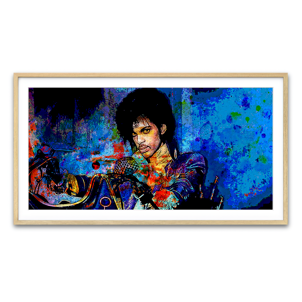 Framed Print 2x1 Natural