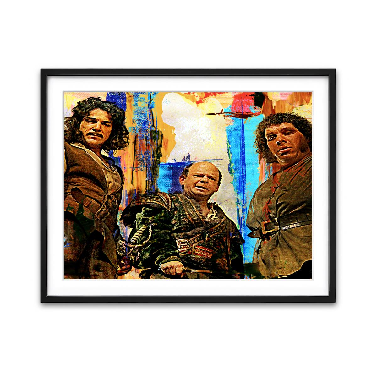 Framed Print 4x3 Black