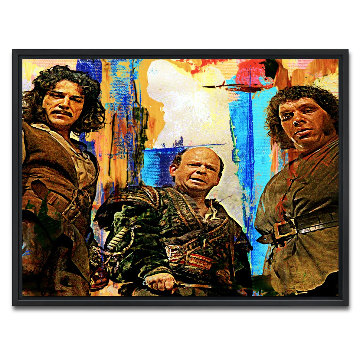 AUTO-MOCKUP WHITE | Princess Bride Villains | 1 Piece | Black Framed Canvas | group=4x3