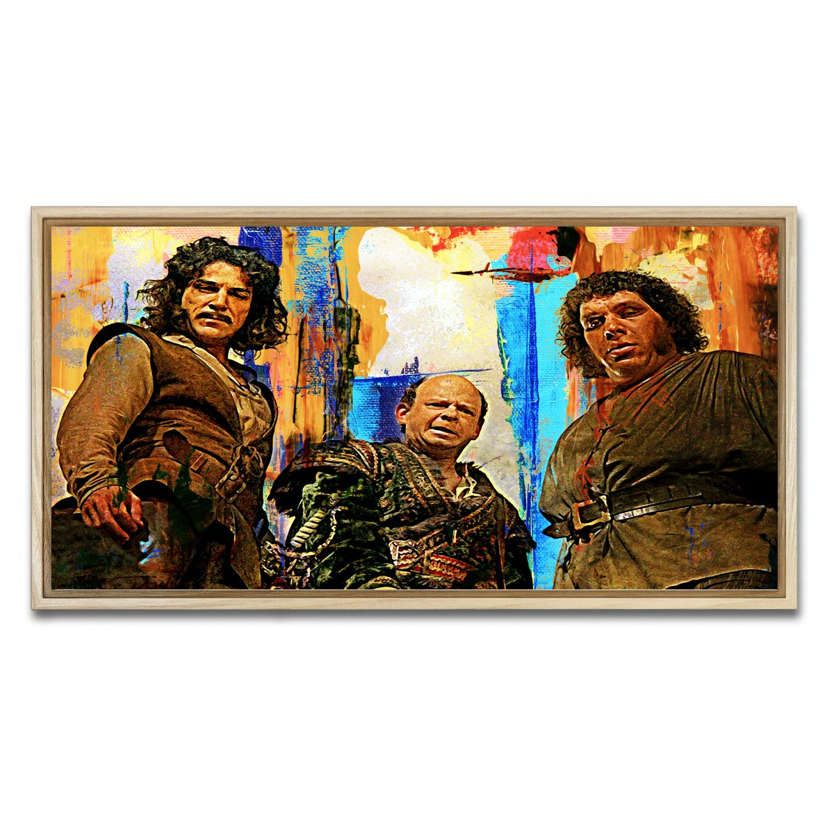 AUTO-MOCKUP WHITE | Princess Bride Villains | 1 Piece | Natural Framed Canvas | group=2x1