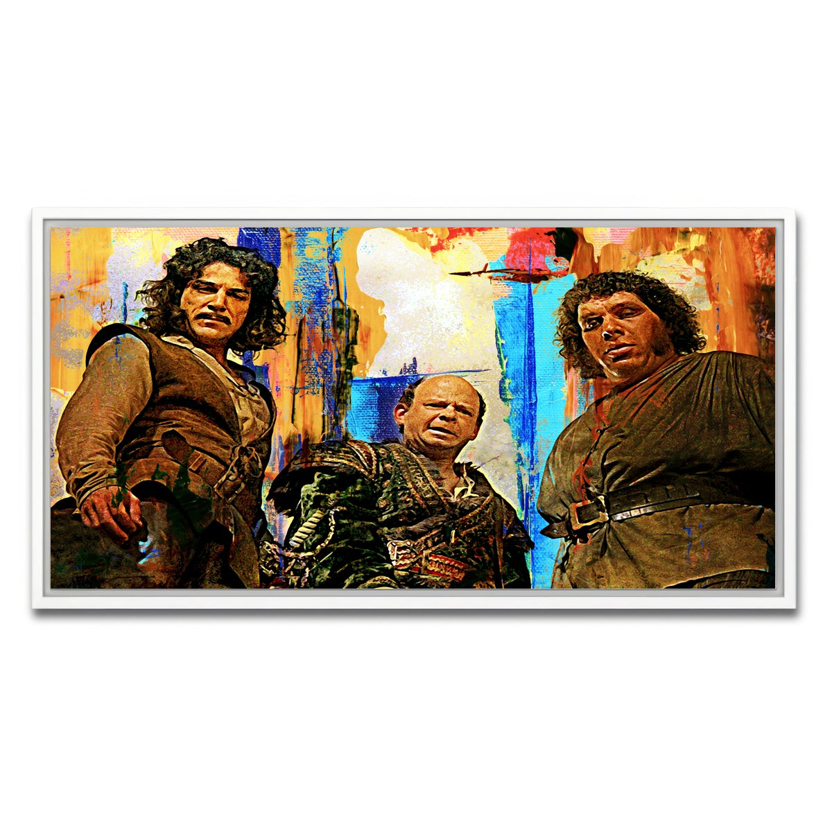 AUTO-MOCKUP WHITE | Princess Bride Villains | 1 Piece | White Framed Canvas | group=2x1