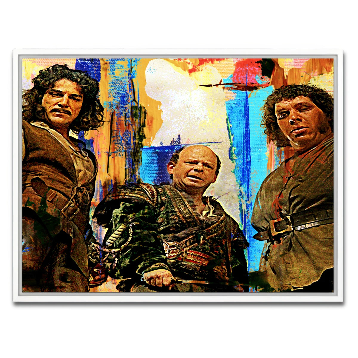 AUTO-MOCKUP WHITE | Princess Bride Villains | 1 Piece | White Framed Canvas | group=4x3