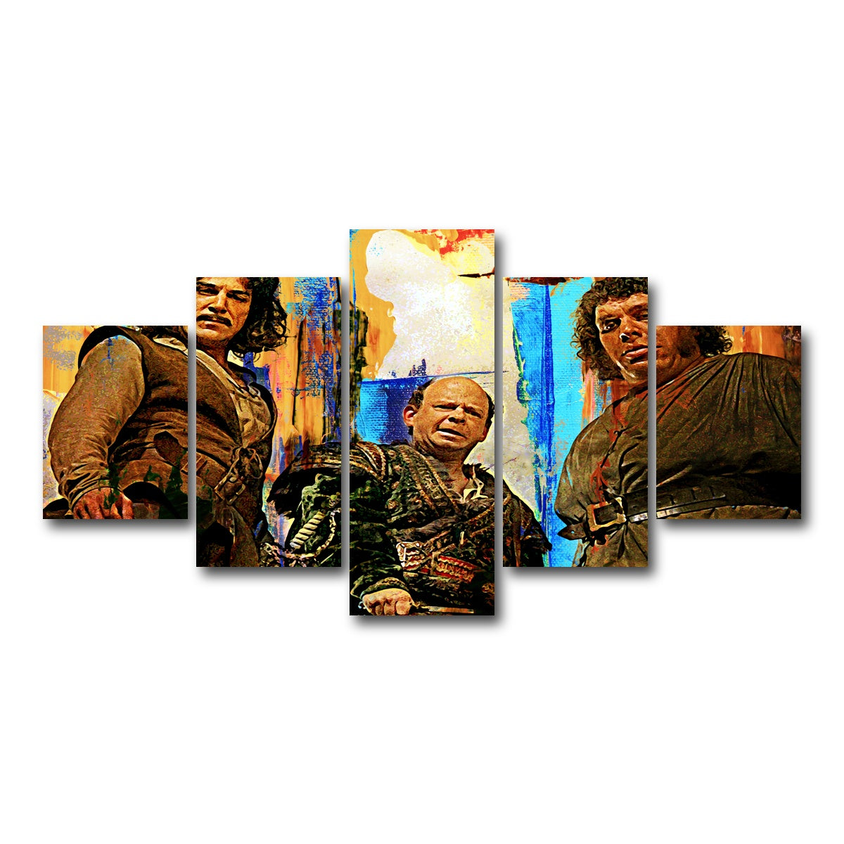 AUTO-MOCKUP WHITE | Princess Bride Villains | 5 Piece | Gallery Wrap Canvas | group=5_short