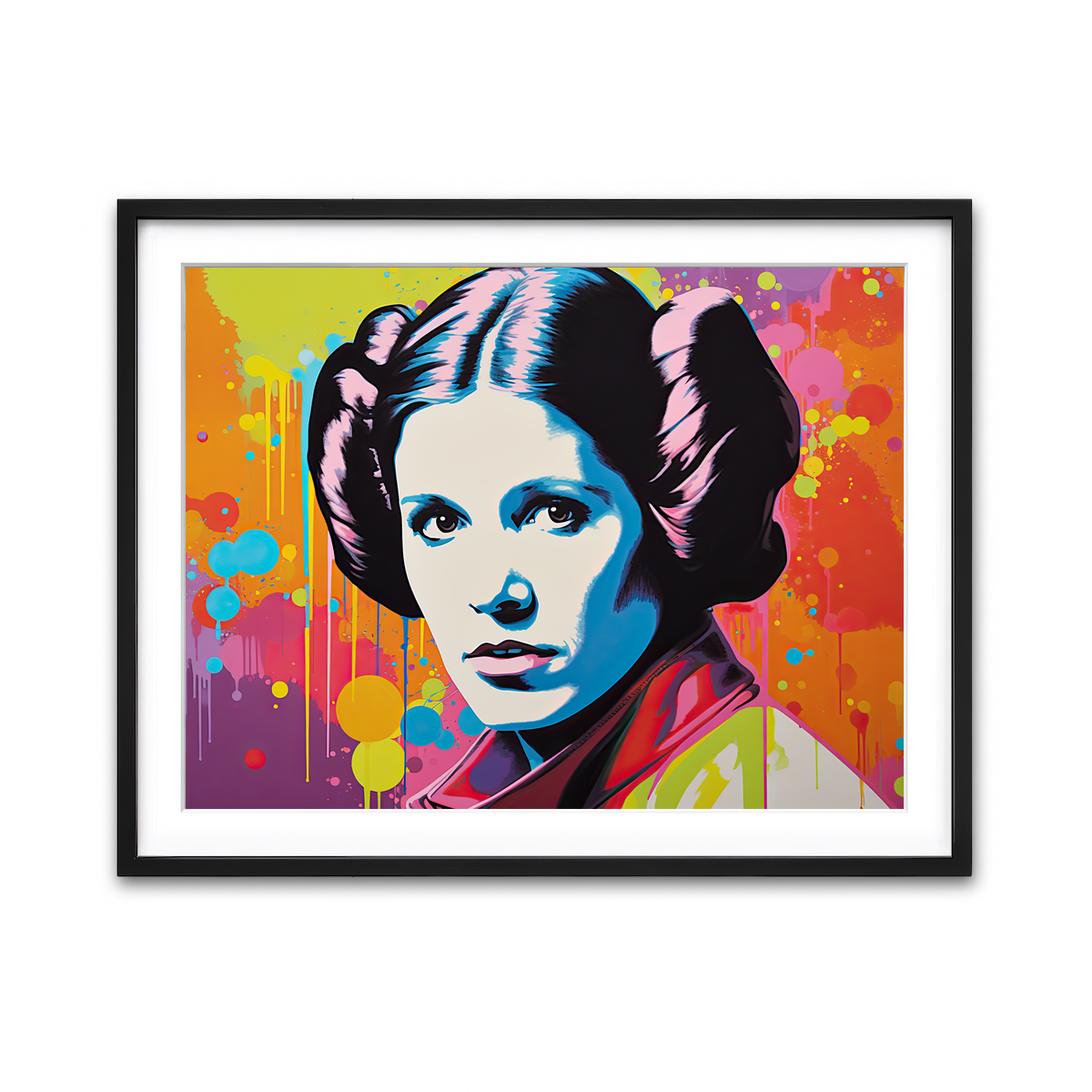 Framed Print 4x3 Black