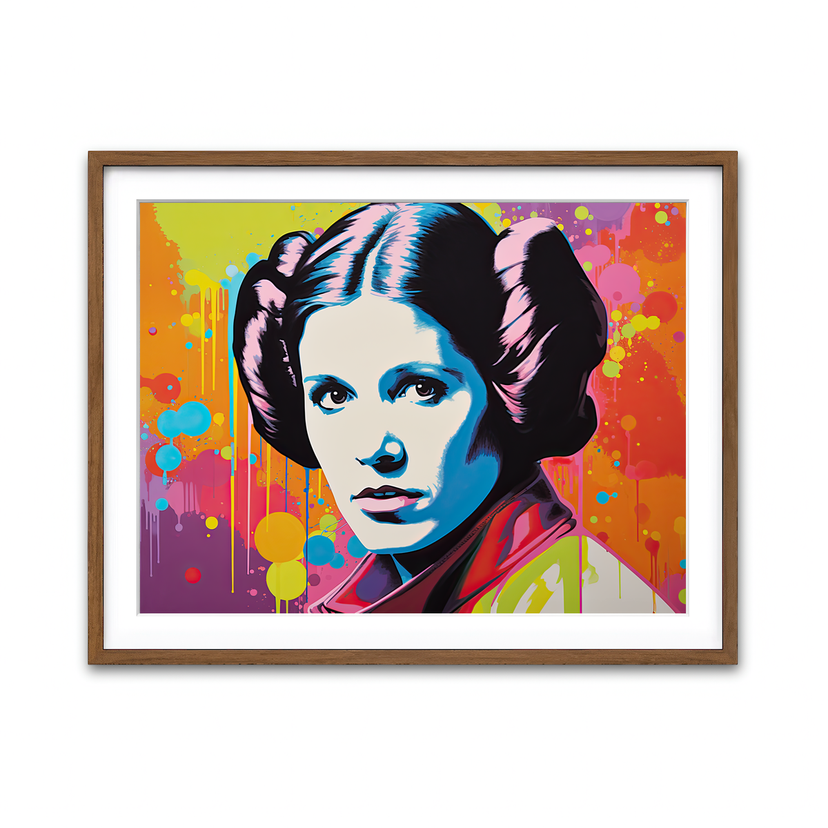 Framed Print 4x3 Walnut